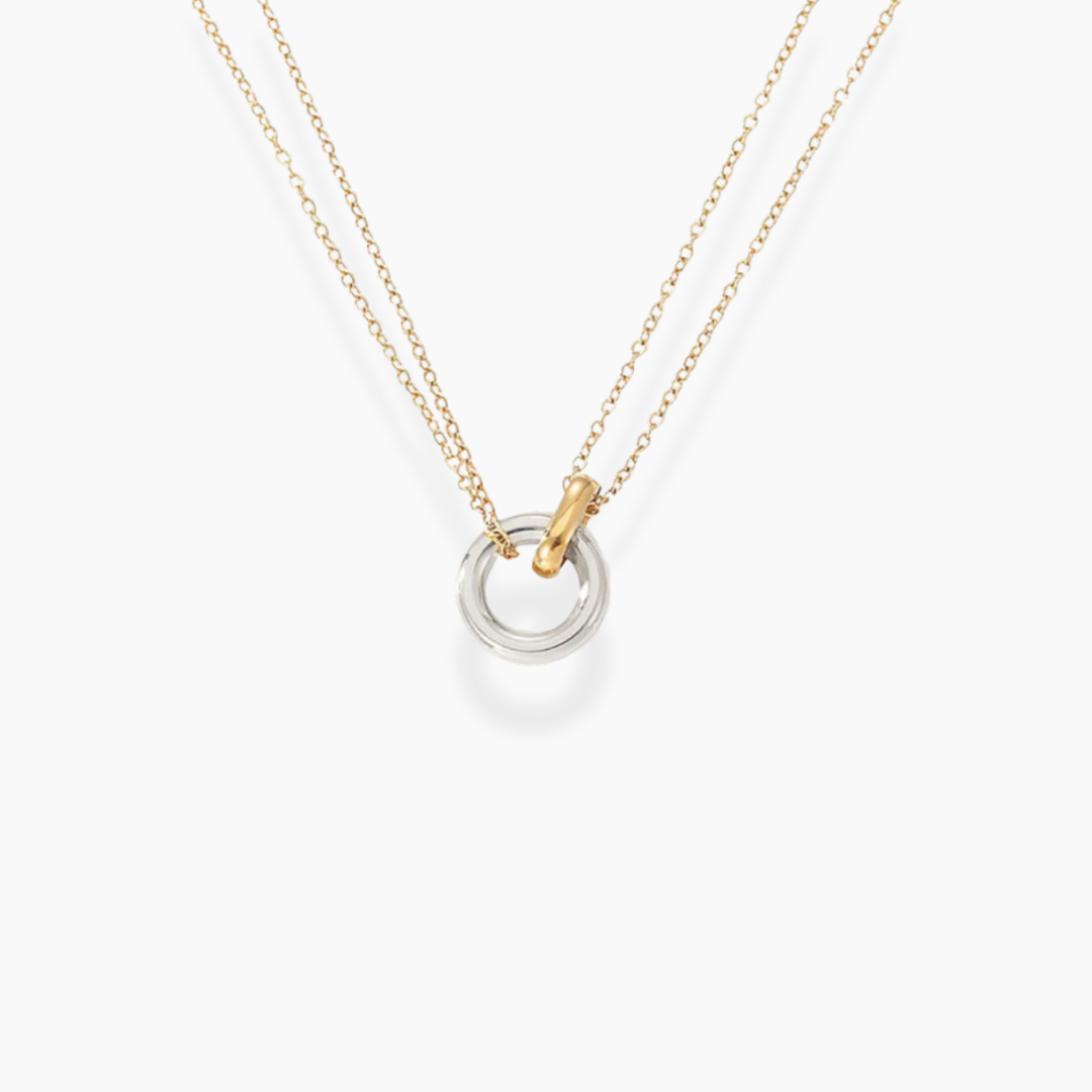 Duo Hoop Necklace