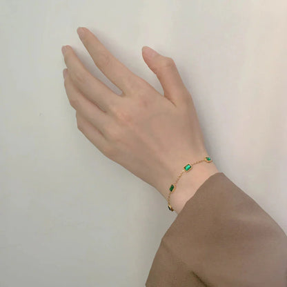 Diva Emerald Bracelet