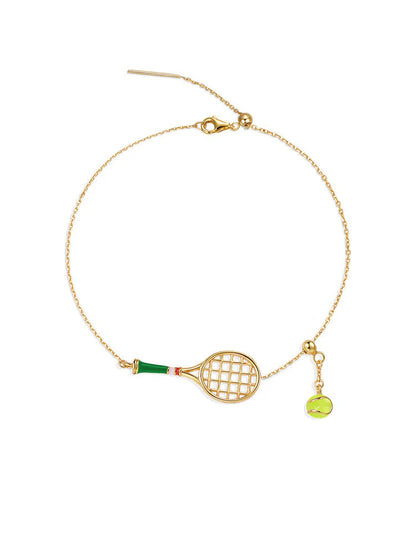 Tennis Racquet Bracelet