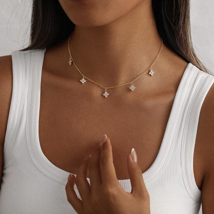 Dainty Petal Necklace