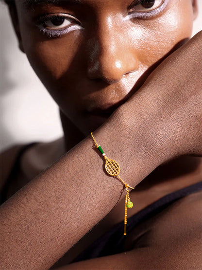 Tennis Racquet Bracelet