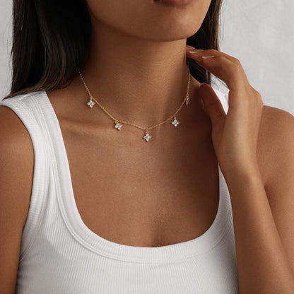Dainty Petal Necklace