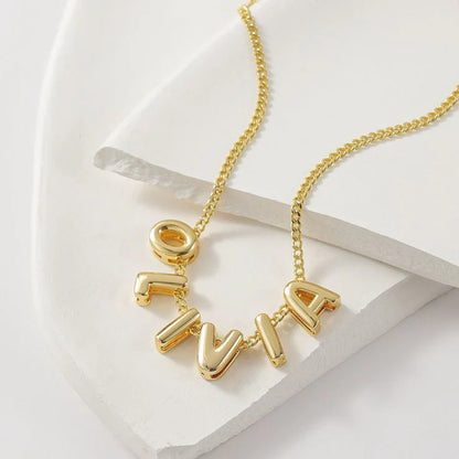 Name Bubble Necklace