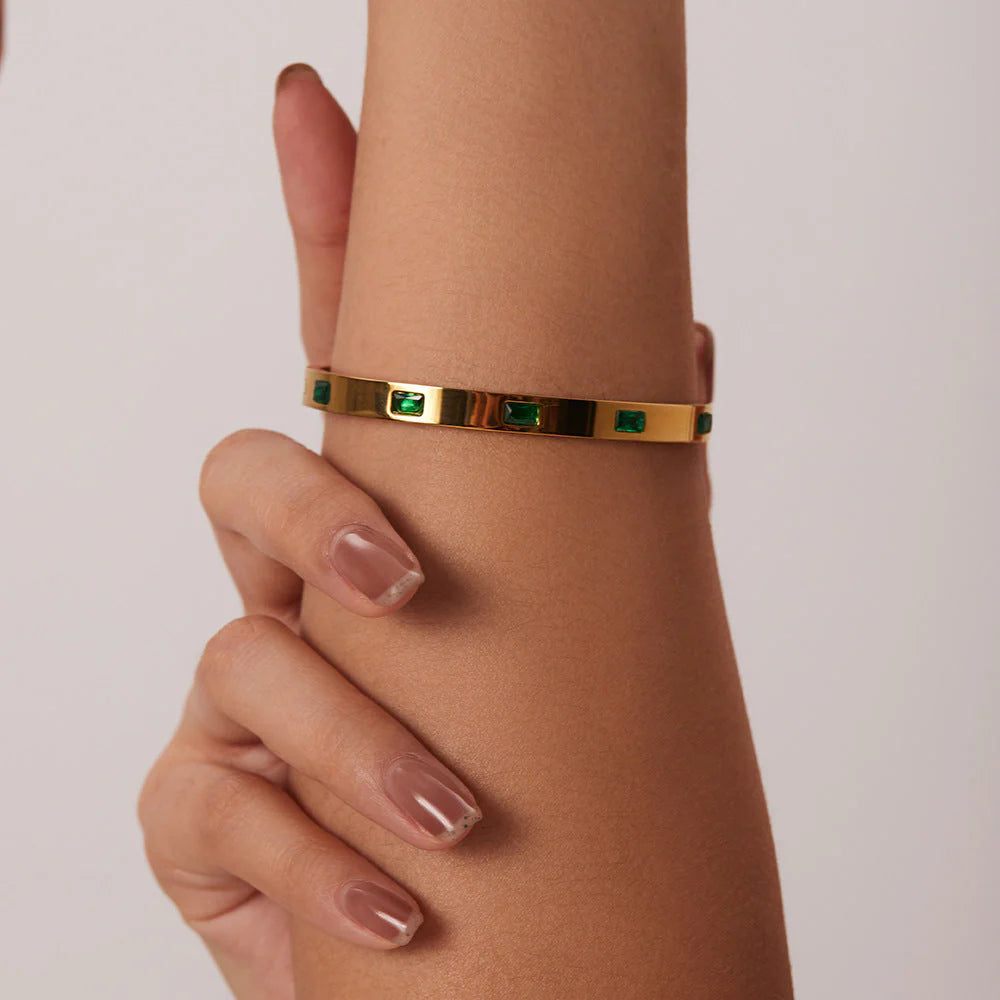 Eliza Emerald Bracelet