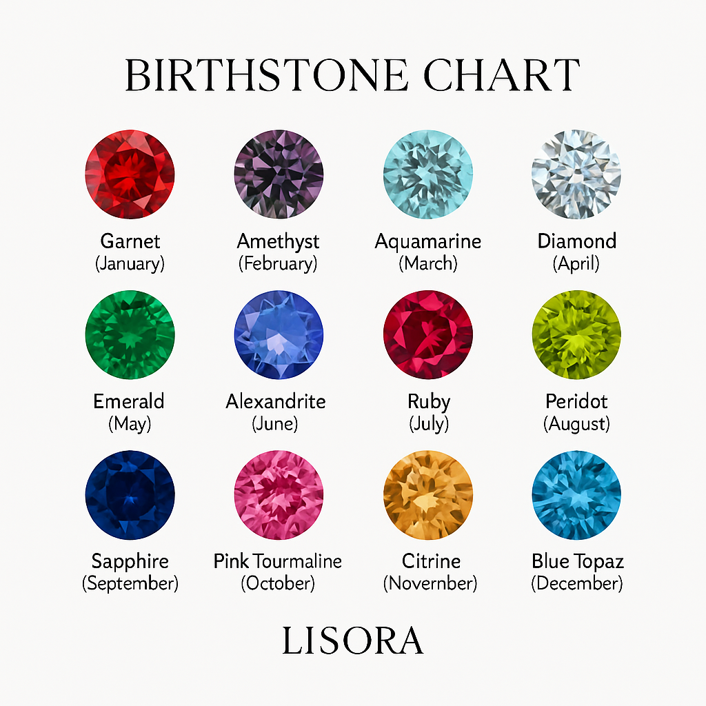 Birthstone Cross Charm Bracelet