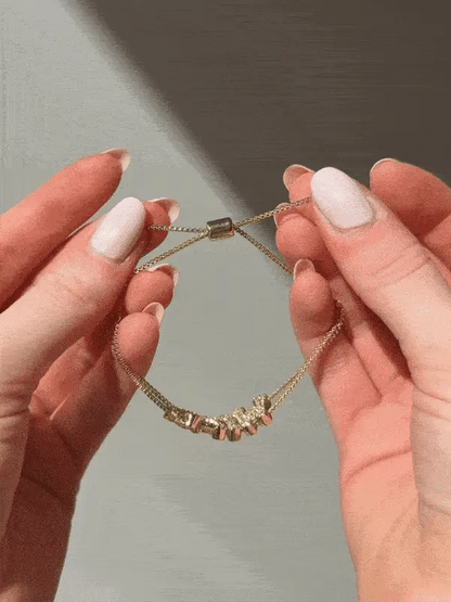 Bubble Name Bracelet