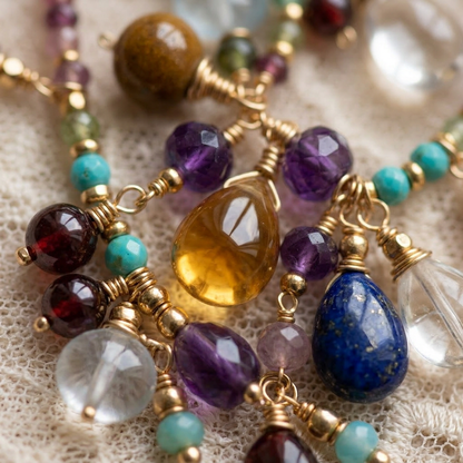 Bohemian Gemstone Bracelet
