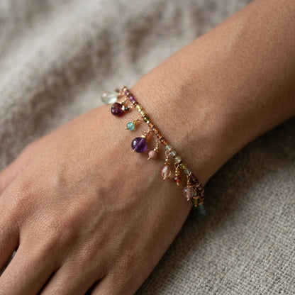 Bohemian Gemstone Bracelet