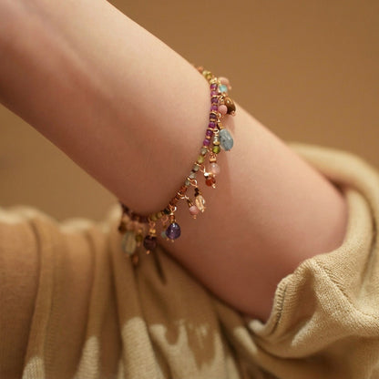 Bohemian Gemstone Bracelet