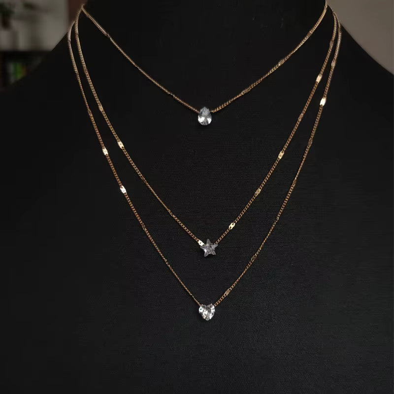 Celestial Layered Necklace