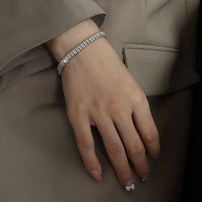 Lune Baguette Bracelet