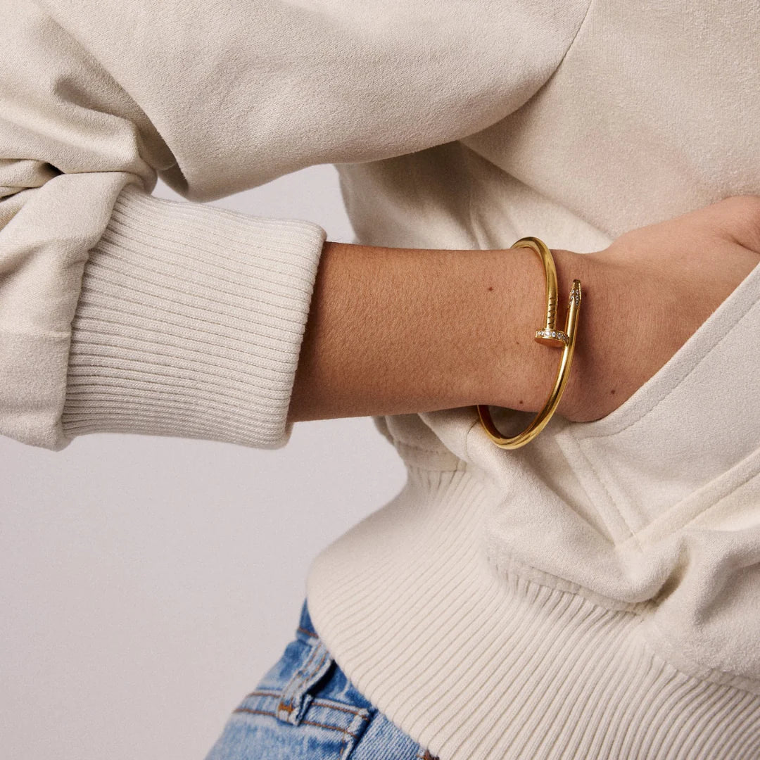 Nail Cuff Bracelet