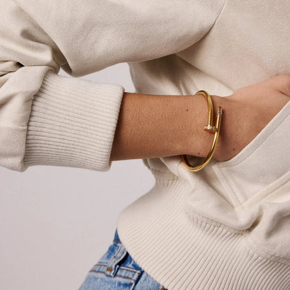 Nail Cuff Bracelet