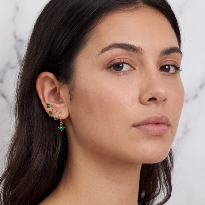 Clover Earring Set 4pcs