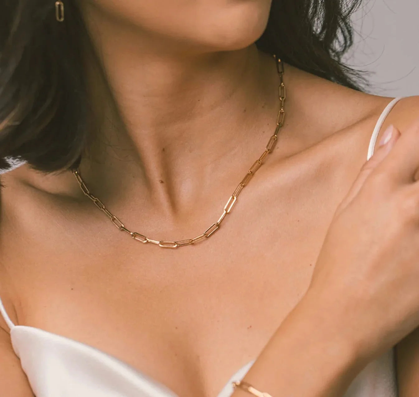 Savannah Paperclip Necklace