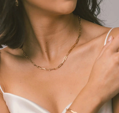 Savannah Paperclip Necklace
