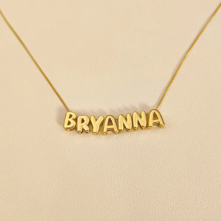 Name Bubble Necklace