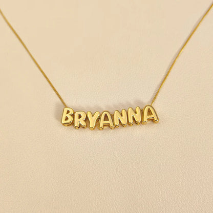 Name Bubble Necklace