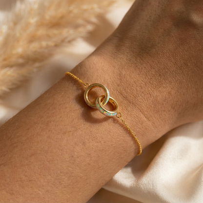 Opal Link Bracelet