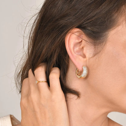 Bella Hoop Earrings