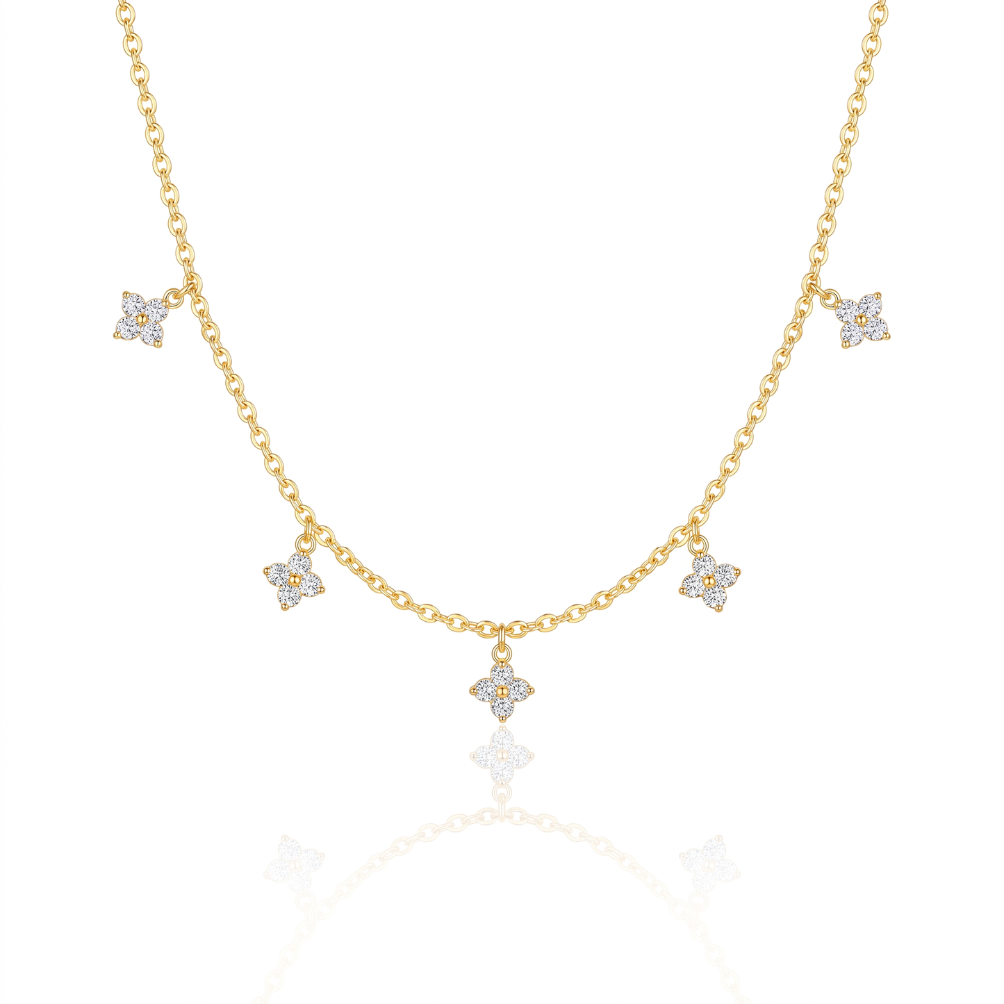 Dainty Petal Necklace