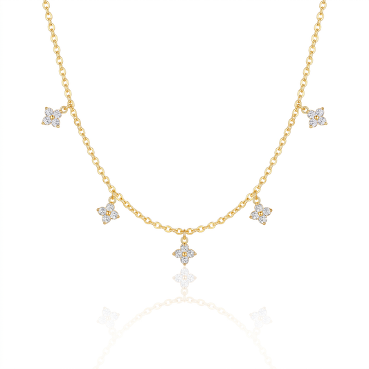Dainty Petal Necklace
