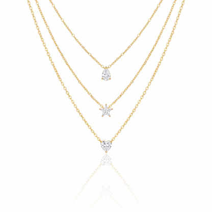 Celestial Layered Necklace