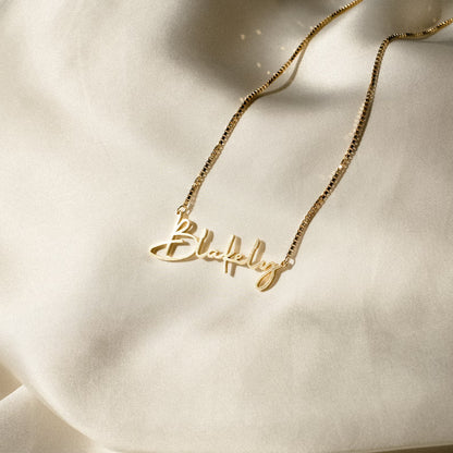 Cursive Name Necklace