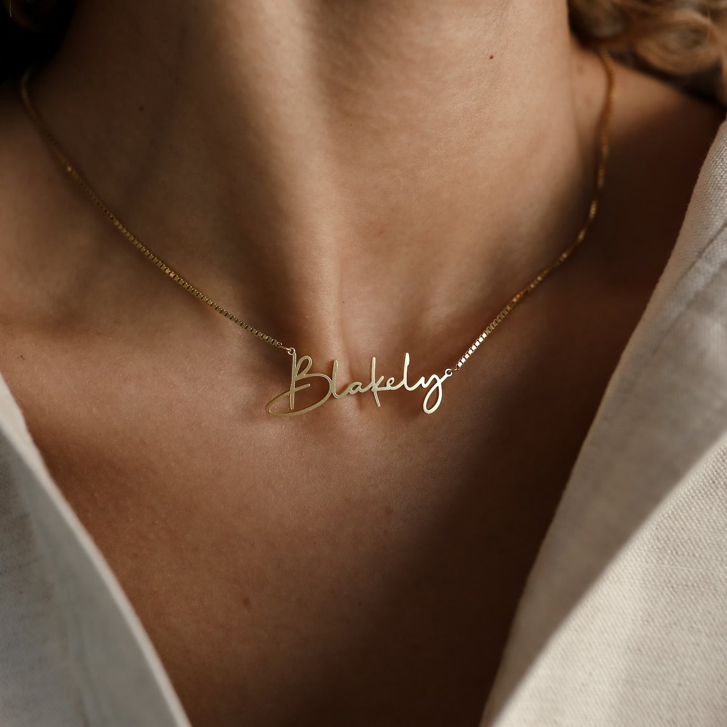 Cursive Name Necklace