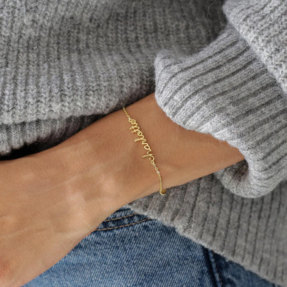 Cursive Name Bracelet