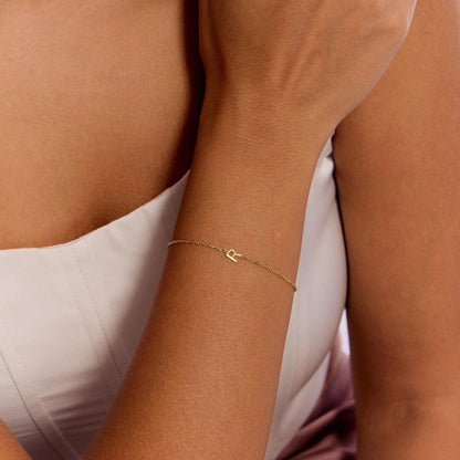 Initial Letter Bracelet