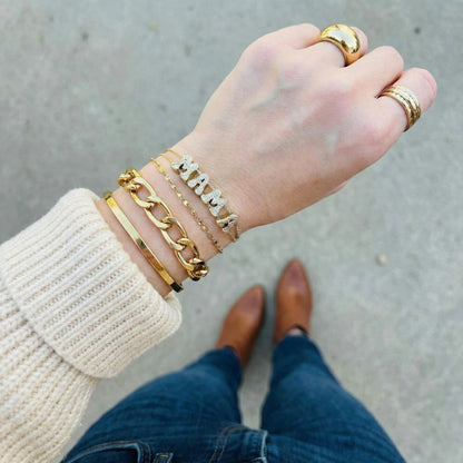 Bubble Name Bracelet