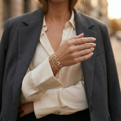 Bubble Name Bracelet