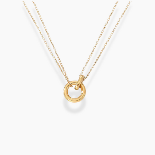 Duo Hoop Necklace