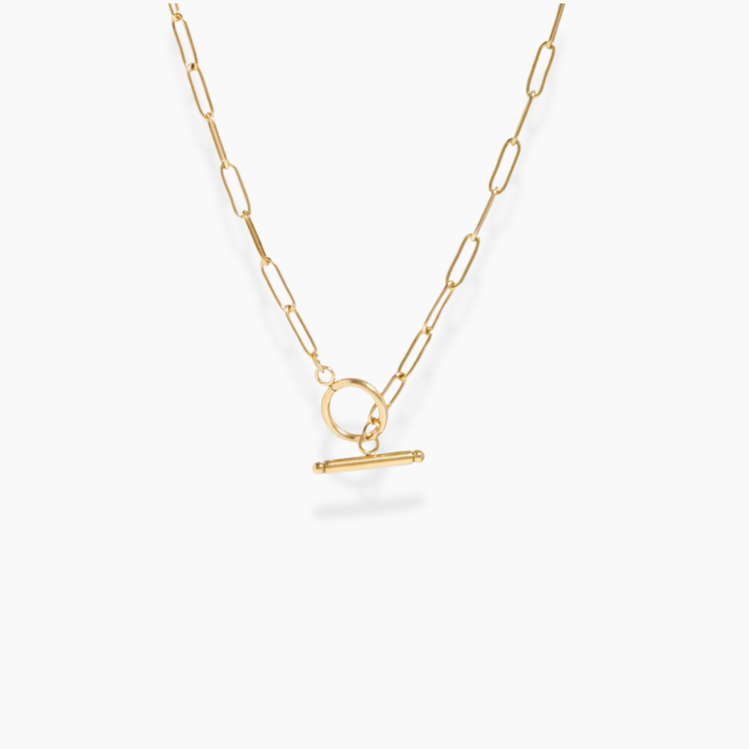 Mari Paperclip Necklace
