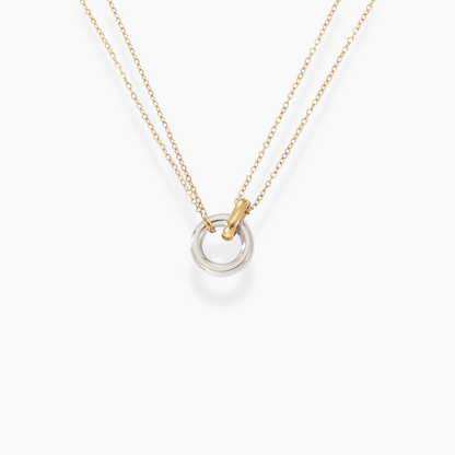 Duo Hoop Necklace