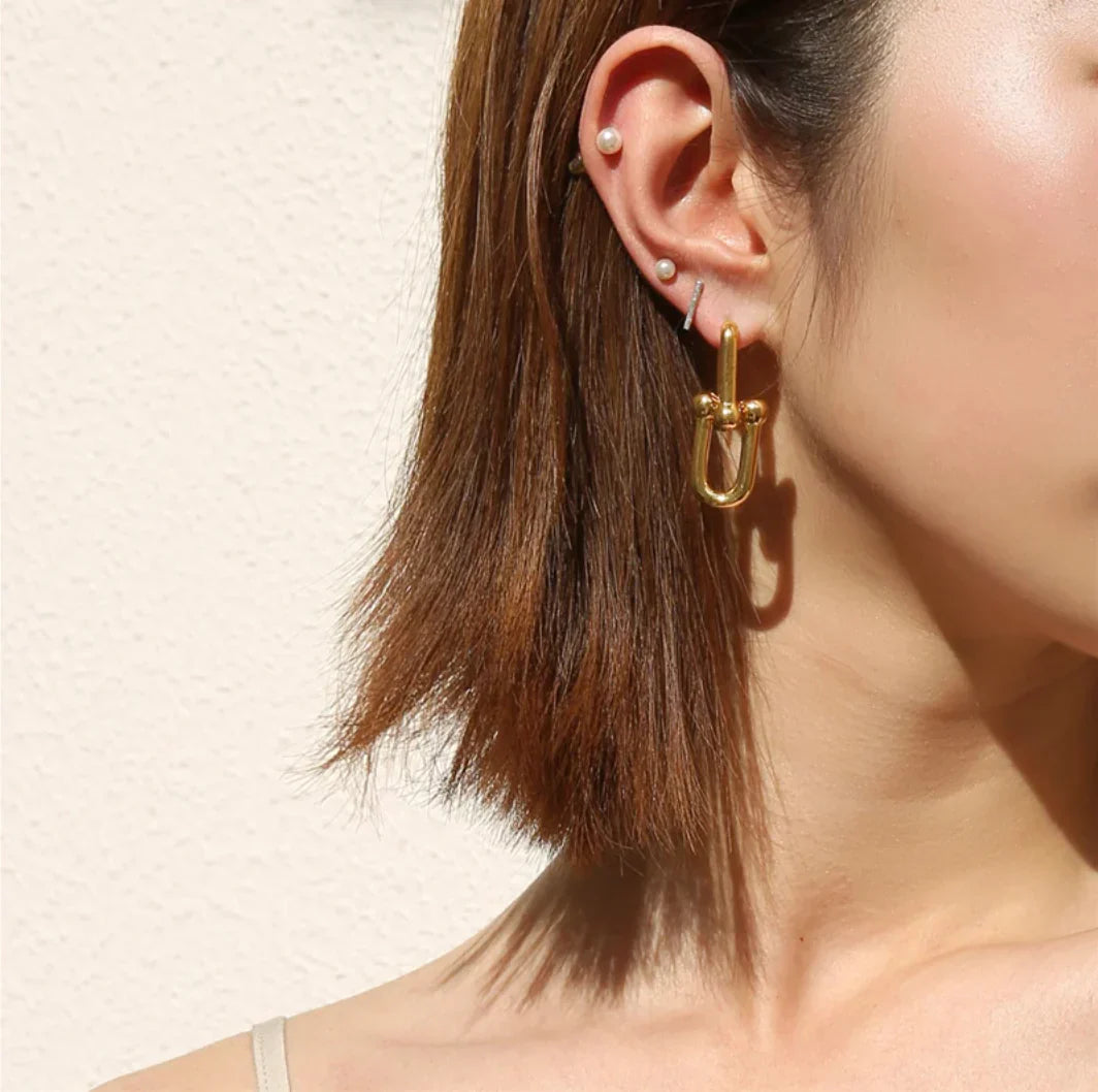Paris Link Earrings
