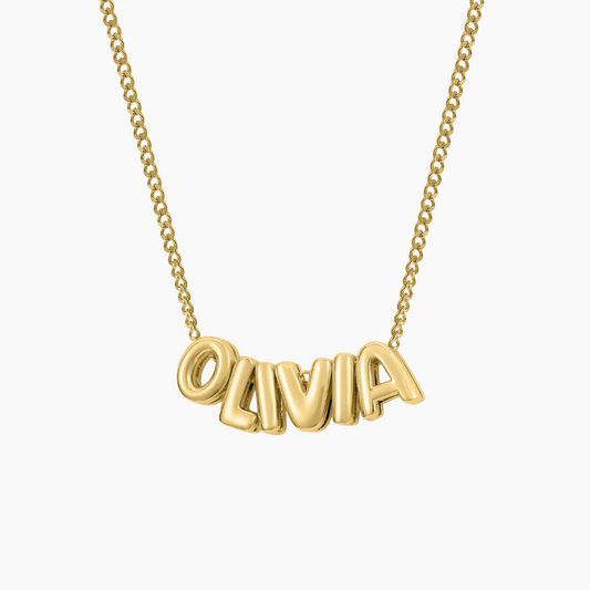 Name Bubble Necklace