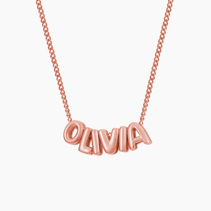 Name Bubble Necklace