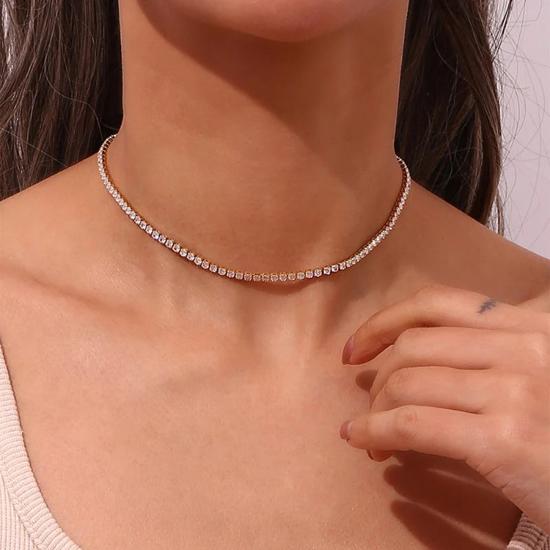 Vienna Tennis Necklace